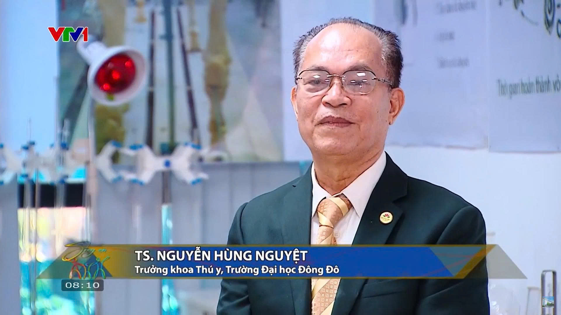 Đông Đô tỏa sáng trên sóng VTV1 - Khoa Thú y ghi dấu ấn trong chương trình “Sống mới”!