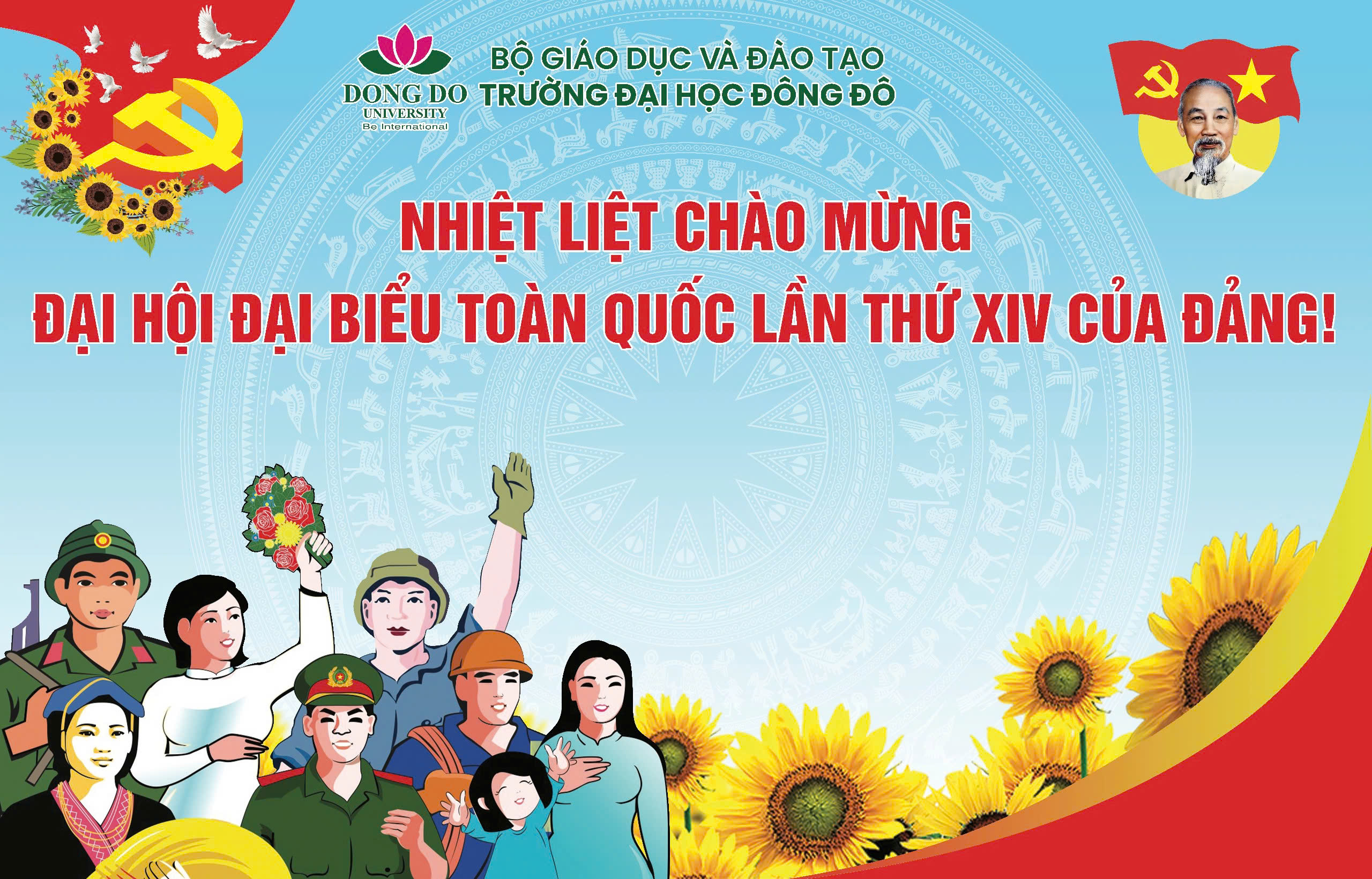 Tuyên truyền Đại hội đại biểu toàn quốc lần thứ XIV của Đảng