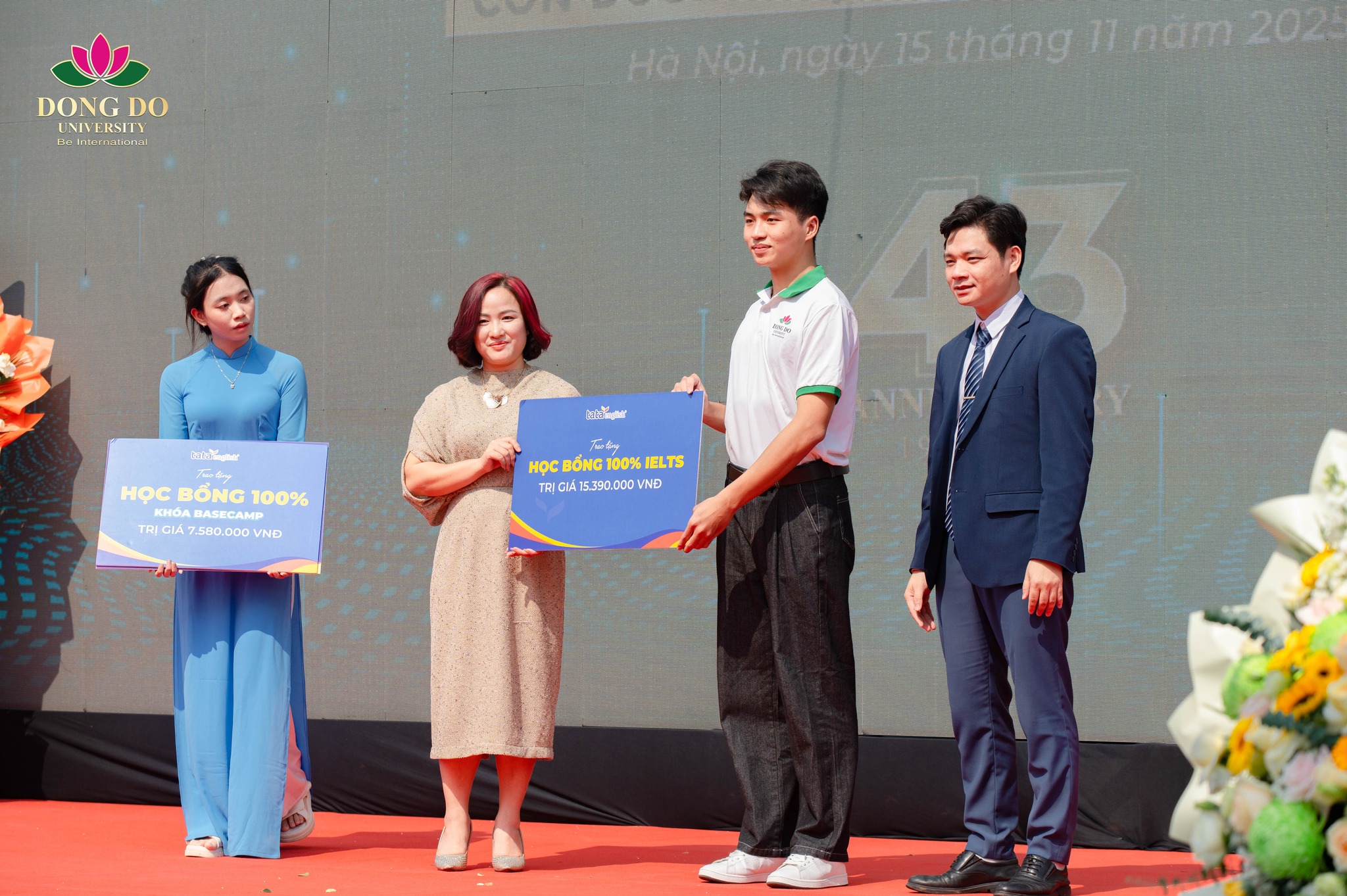 Tata English trao tặng Học bổng 100% kh&oacute;a học IELTS