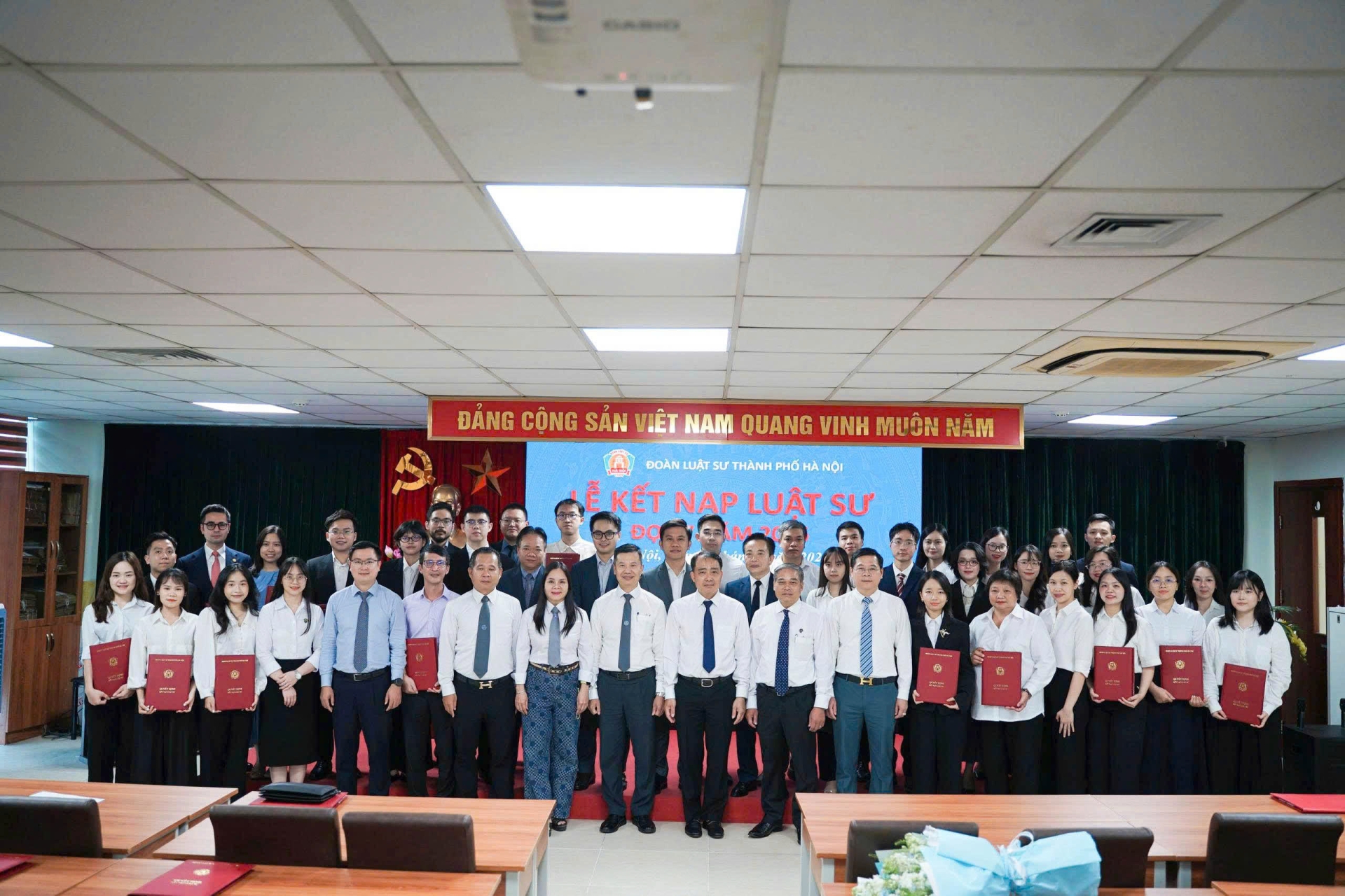 Trưởng Khoa Luật Trường Đại học Đông Đô tham dự Lễ kết nạp Luật sư đợt 7 năm 2026 