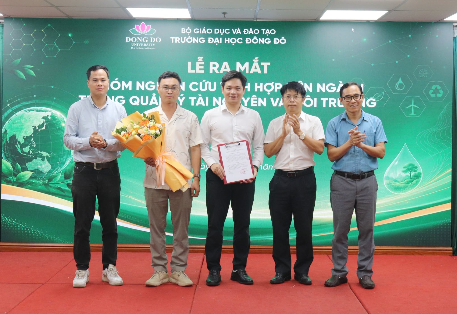 truong-dai-hoc-dong-do-thanh-lap-nhom-nghien-cuu-tich-hop-lien-nganh-trong-quan-ly-tai-nguyen-va-moi-truong